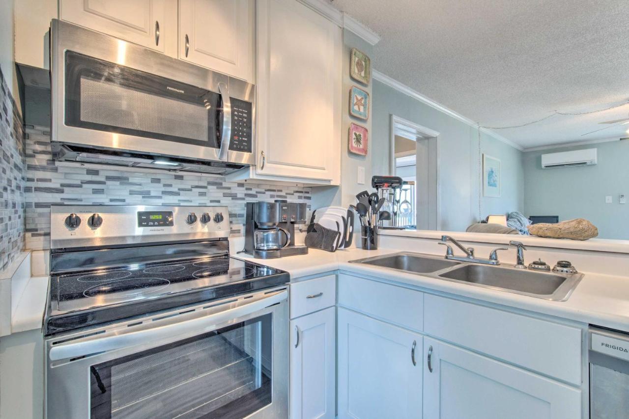 北托普塞尔海滩Convenient Retreat With Balcony And Ocean Views!公寓 外观 照片
